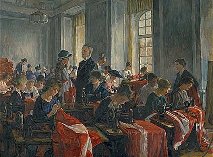 Kvindelige kunstnere i Danmark fra F&oslash;rhen